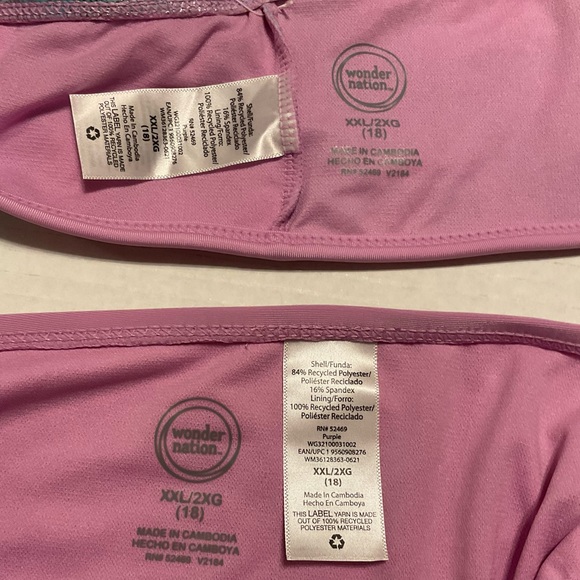 NWT 2 piece Purple Mermaid Bikini Set - Picture 9 of 9